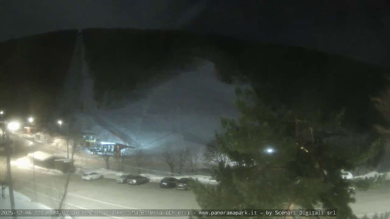 Majelletta, Passo Lanciano Ski Slope Live Cam - Chitei, Abruzzo, Italy