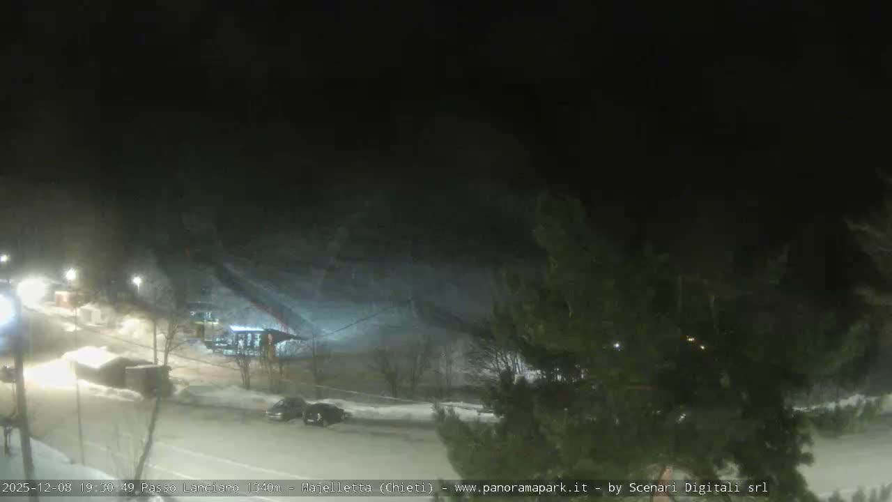 Majelletta, Passo Lanciano Ski Slope Live Cam - Chitei, Abruzzo, Italy