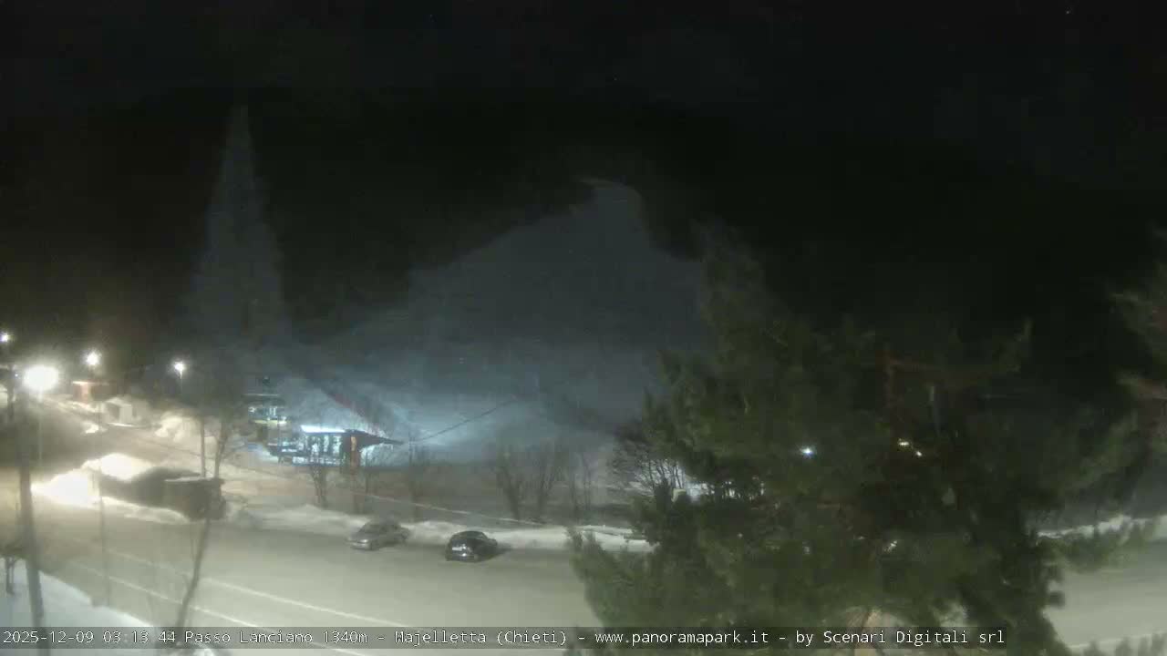 Majelletta, Passo Lanciano Ski Slope Live Cam - Chitei, Abruzzo, Italy