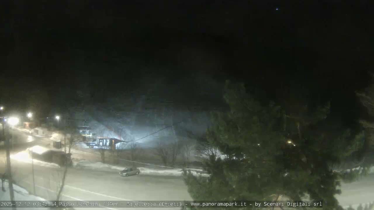 Majelletta, Passo Lanciano Ski Slope Live Cam - Chitei, Abruzzo, Italy