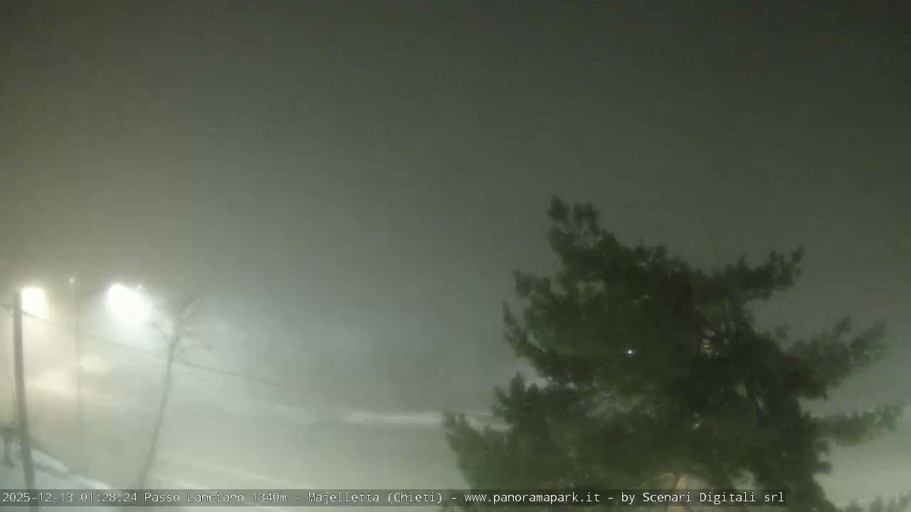 Majelletta, Passo Lanciano Ski Slope Live Cam - Chitei, Abruzzo, Italy