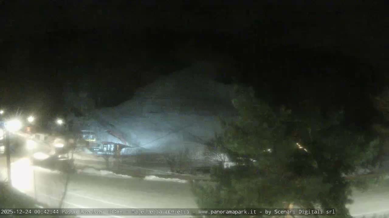 Majelletta, Passo Lanciano Ski Slope Live Cam - Chitei, Abruzzo, Italy