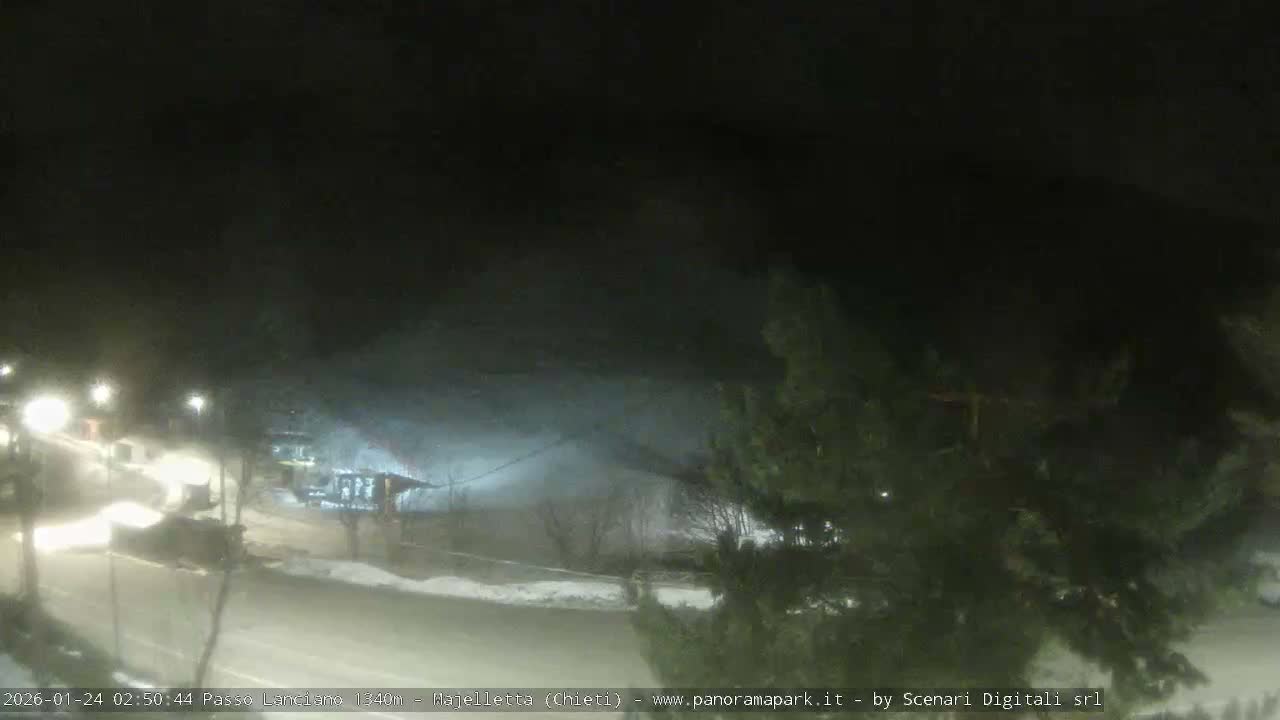 Majelletta, Passo Lanciano Ski Slope Live Cam - Chitei, Abruzzo, Italy