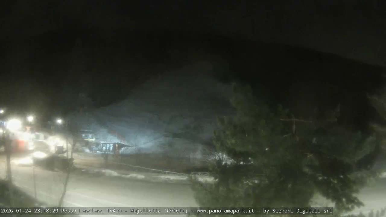 Majelletta, Passo Lanciano Ski Slope Live Cam - Chitei, Abruzzo, Italy