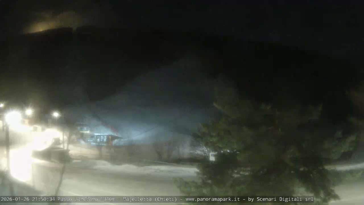 Majelletta, Passo Lanciano Ski Slope Live Cam - Chitei, Abruzzo, Italy