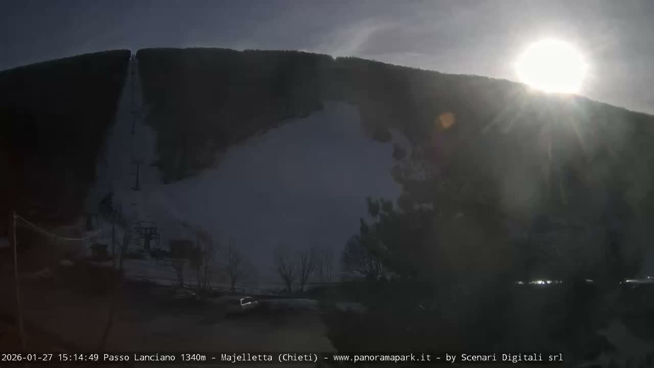 Majelletta, Passo Lanciano Ski Slope Live Cam - Chitei, Abruzzo, Italy