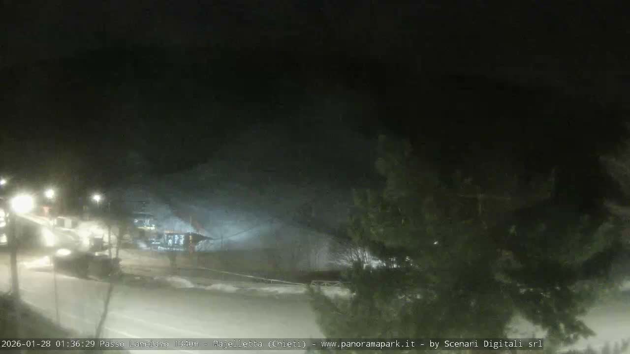 Majelletta, Passo Lanciano Ski Slope Live Cam - Chitei, Abruzzo, Italy