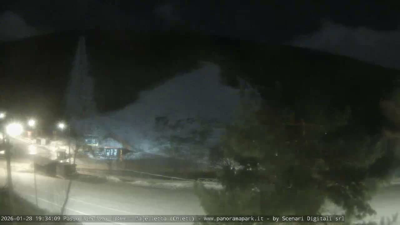 Majelletta, Passo Lanciano Ski Slope Live Cam - Chitei, Abruzzo, Italy