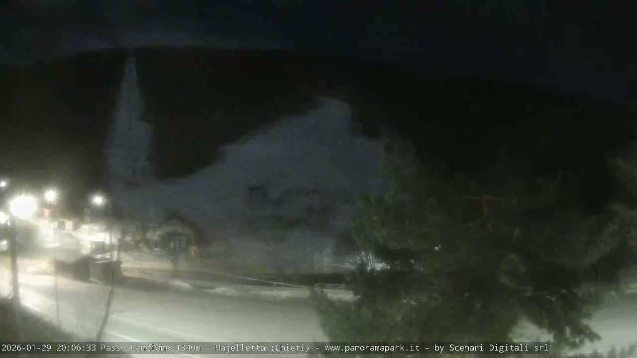 Majelletta, Passo Lanciano Ski Slope Live Cam - Chitei, Abruzzo, Italy