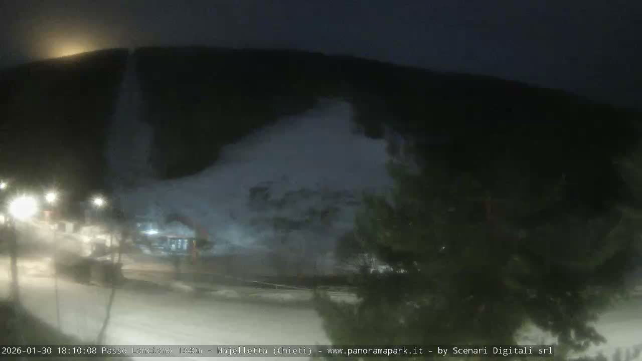 Majelletta, Passo Lanciano Ski Slope Live Cam - Chitei, Abruzzo, Italy