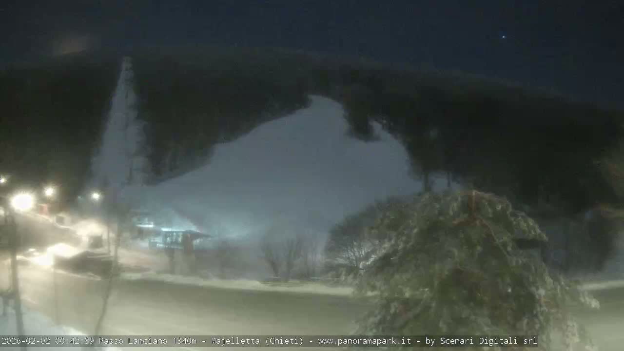 Majelletta, Passo Lanciano Ski Slope Live Cam - Chitei, Abruzzo, Italy