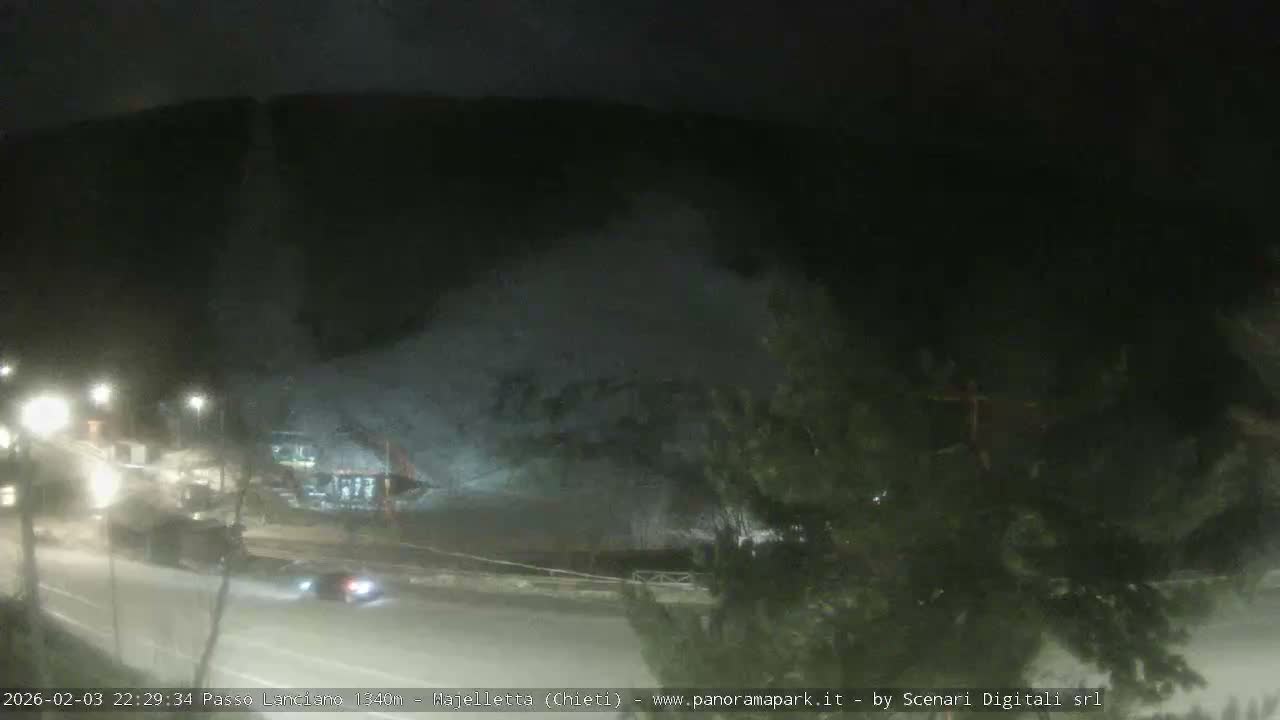 Majelletta, Passo Lanciano Ski Slope Live Cam - Chitei, Abruzzo, Italy