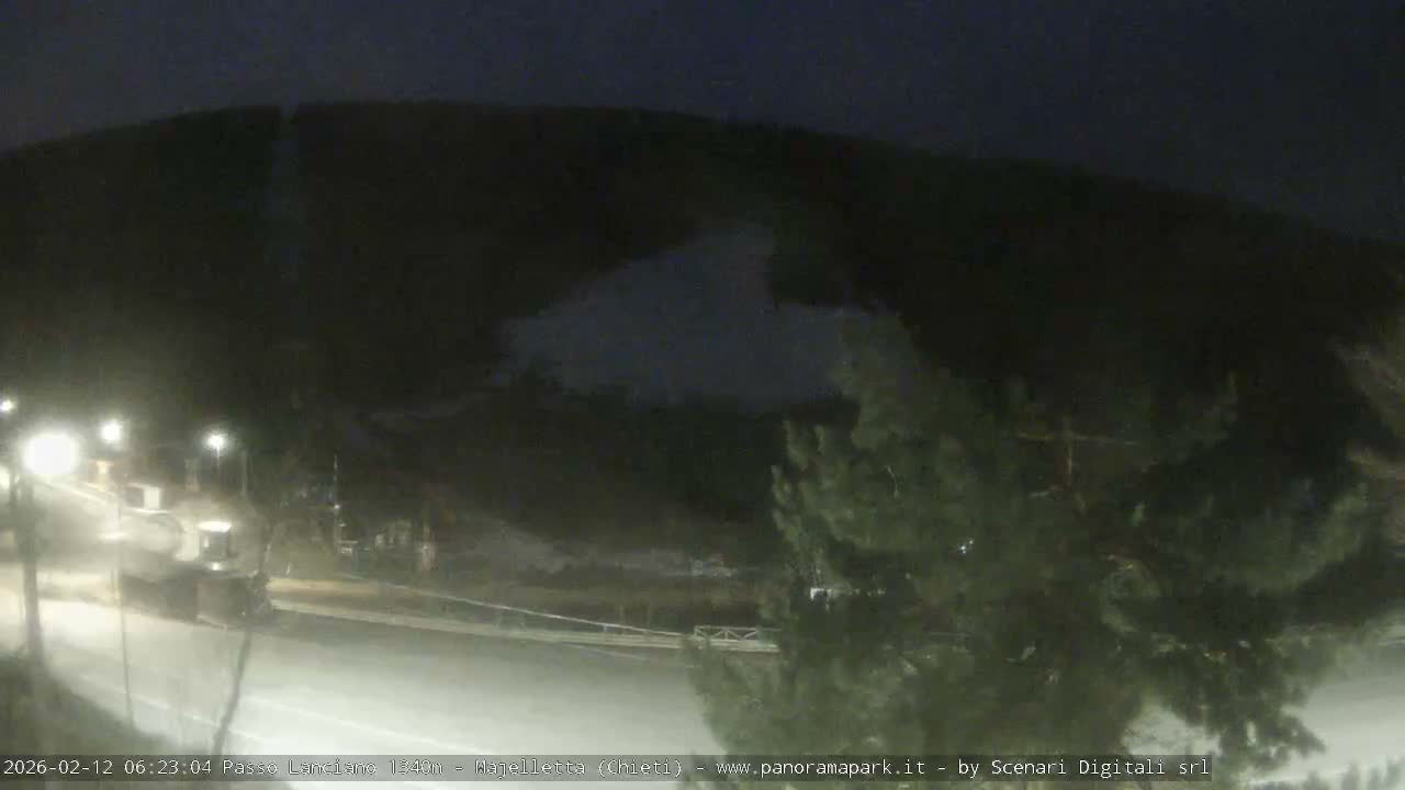 Majelletta, Passo Lanciano Ski Slope Live Cam - Chitei, Abruzzo, Italy