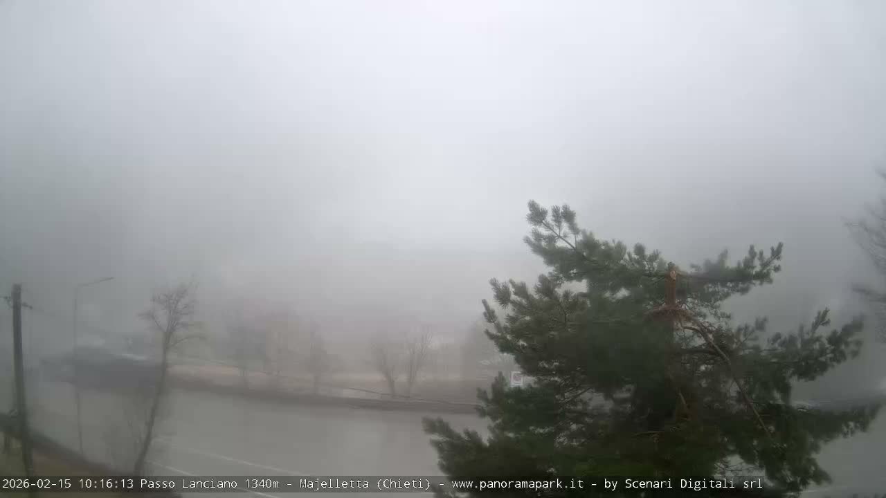 Majelletta, Passo Lanciano Ski Slope Live Cam - Chitei, Abruzzo, Italy