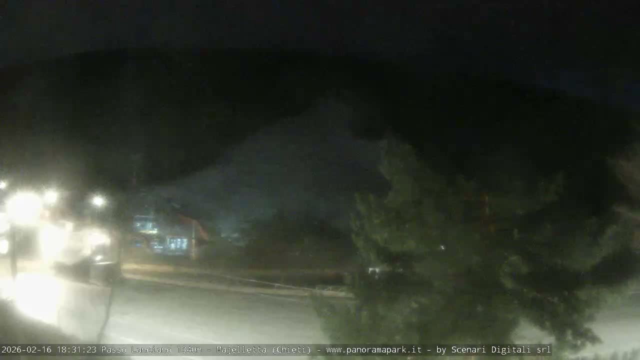 Majelletta, Passo Lanciano Ski Slope Live Cam - Chitei, Abruzzo, Italy