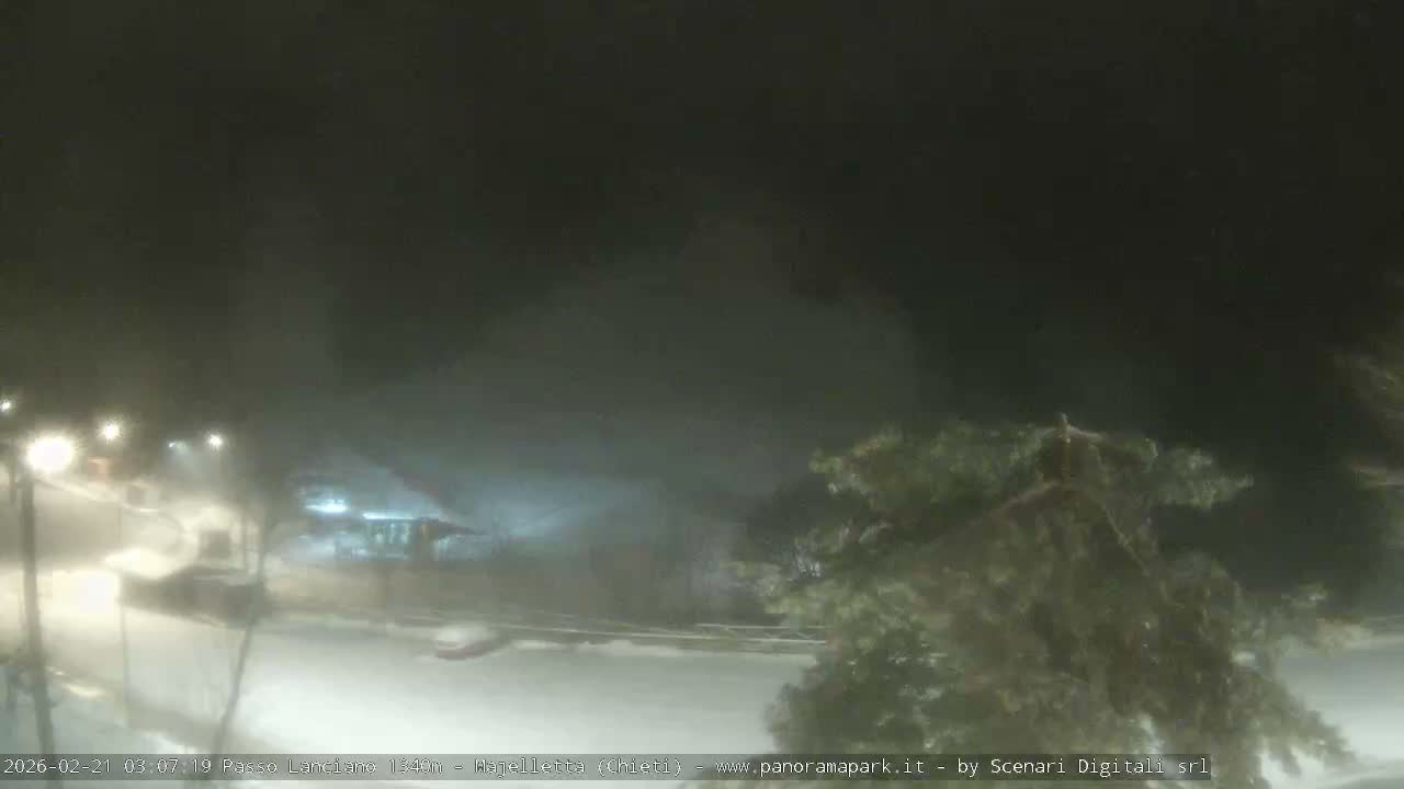 Majelletta, Passo Lanciano Ski Slope Live Cam - Chitei, Abruzzo, Italy