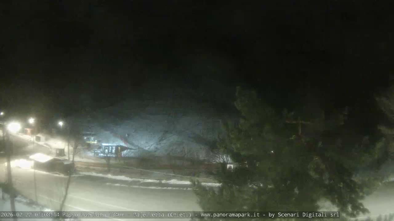 Majelletta, Passo Lanciano Ski Slope Live Cam - Chitei, Abruzzo, Italy