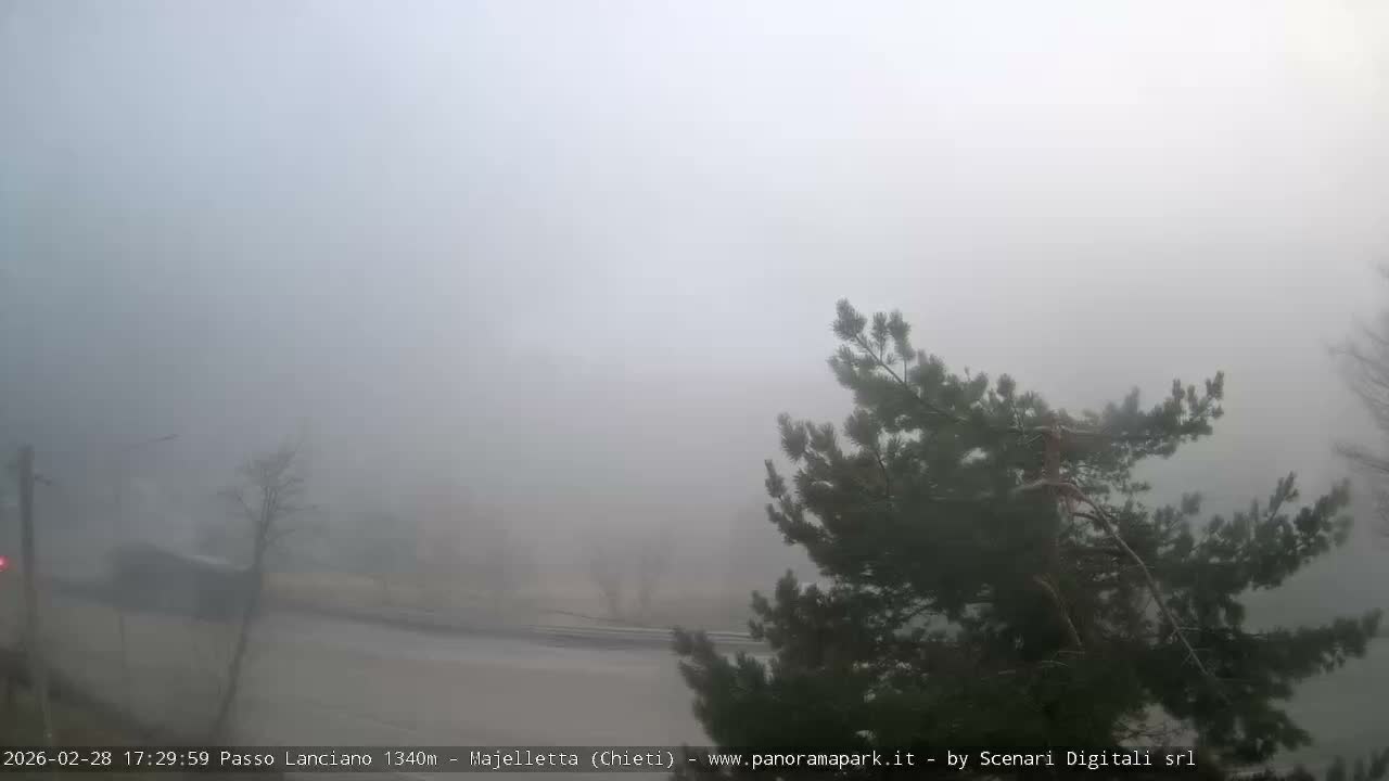 Majelletta, Passo Lanciano Ski Slope Live Cam - Chitei, Abruzzo, Italy