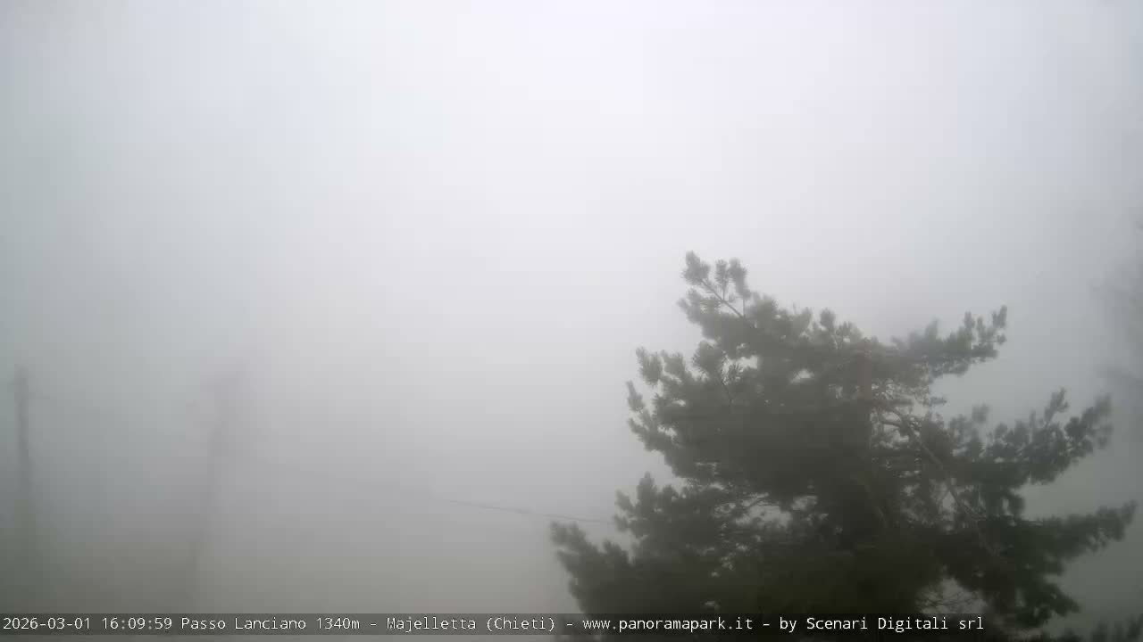 Majelletta, Passo Lanciano Ski Slope Live Cam - Chitei, Abruzzo, Italy