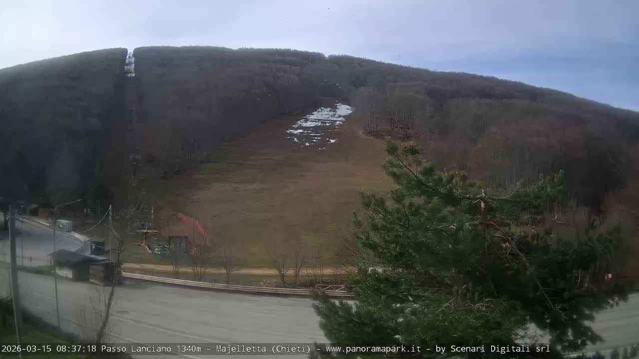 Majelletta, Passo Lanciano Ski Slope Live Cam - Chitei, Abruzzo, Italy