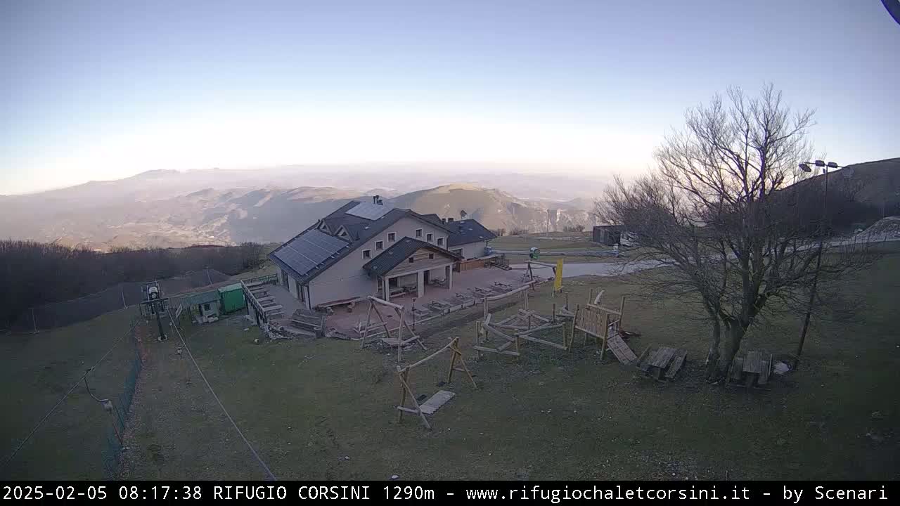 Monte Nerone Mount Panaromic Live Cam - Pesaro & Urbino, Marche, Italy