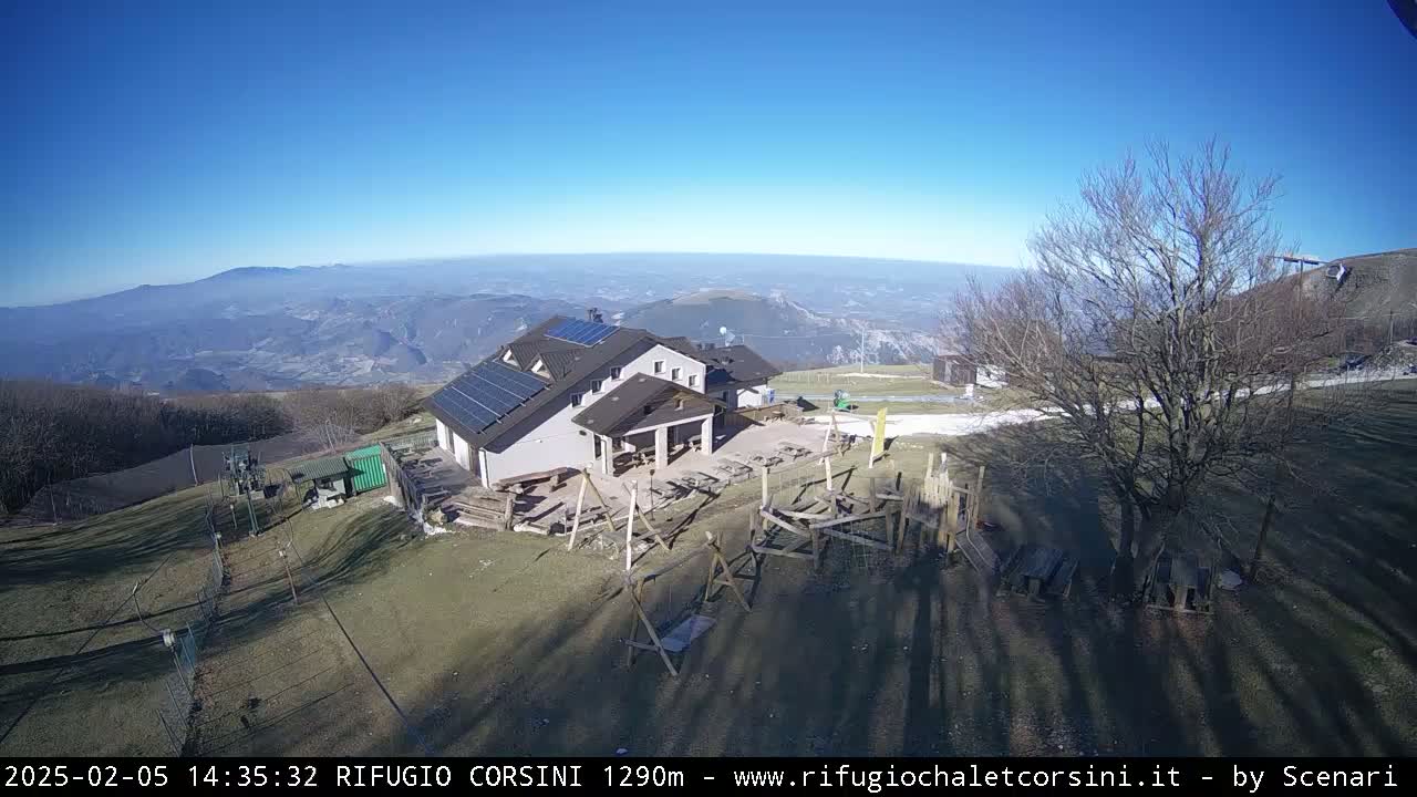 Monte Nerone Mount Panaromic Live Cam - Pesaro & Urbino, Marche, Italy