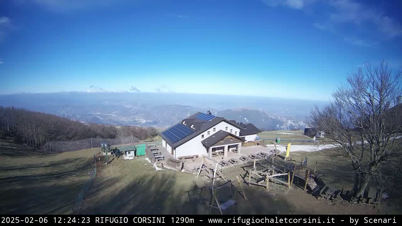Monte Nerone Mount Panaromic Live Cam - Pesaro & Urbino, Marche, Italy