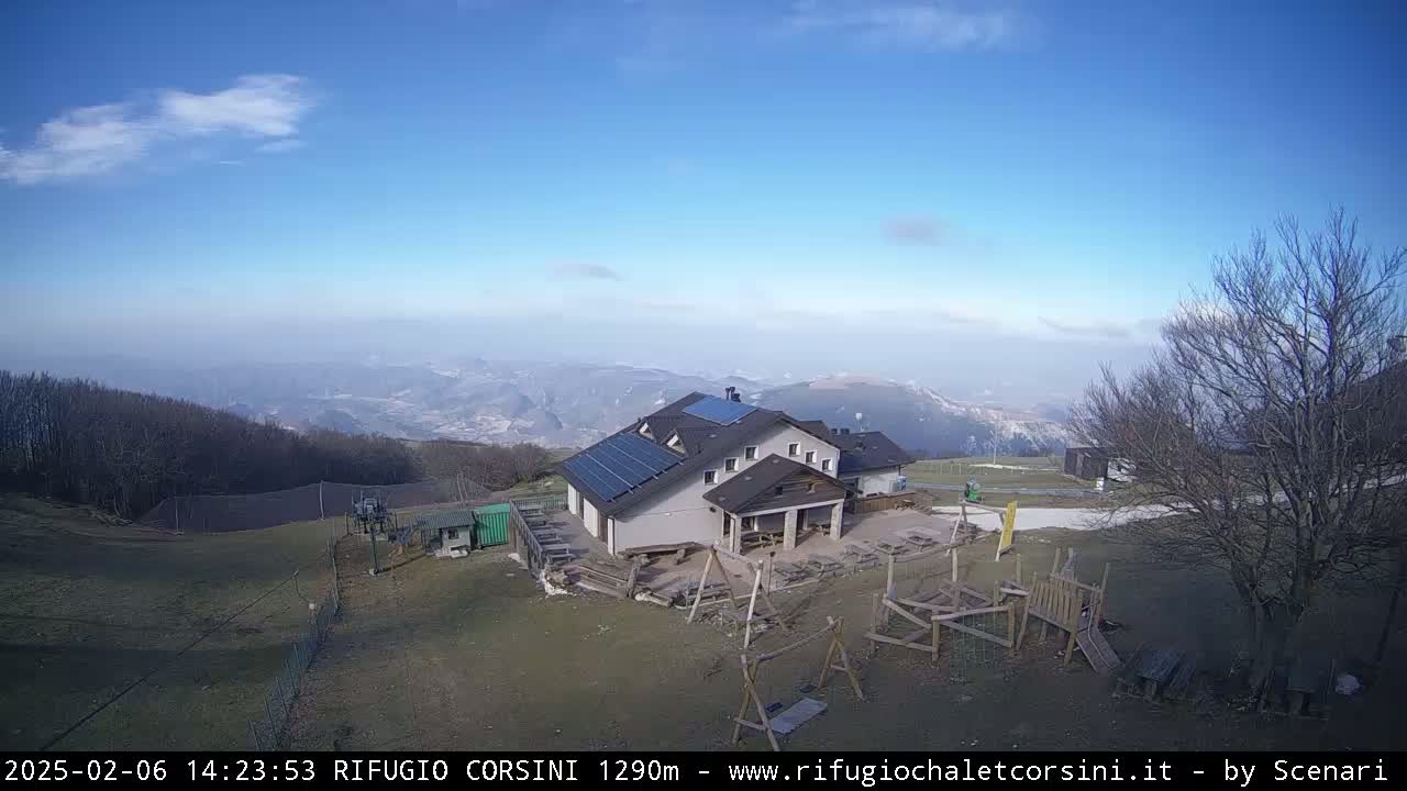 Monte Nerone Mount Panaromic Live Cam - Pesaro & Urbino, Marche, Italy