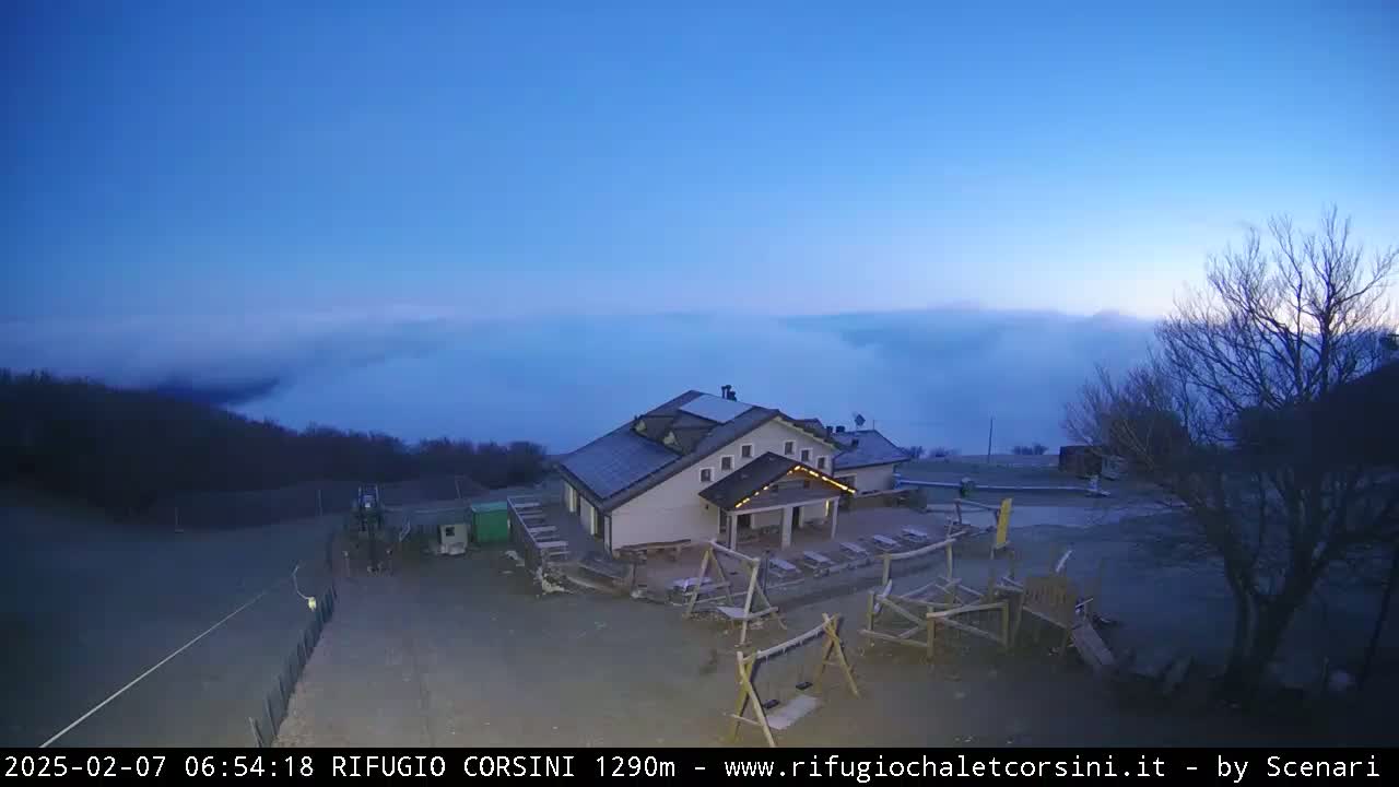 Monte Nerone Mount Panaromic Live Cam - Pesaro & Urbino, Marche, Italy
