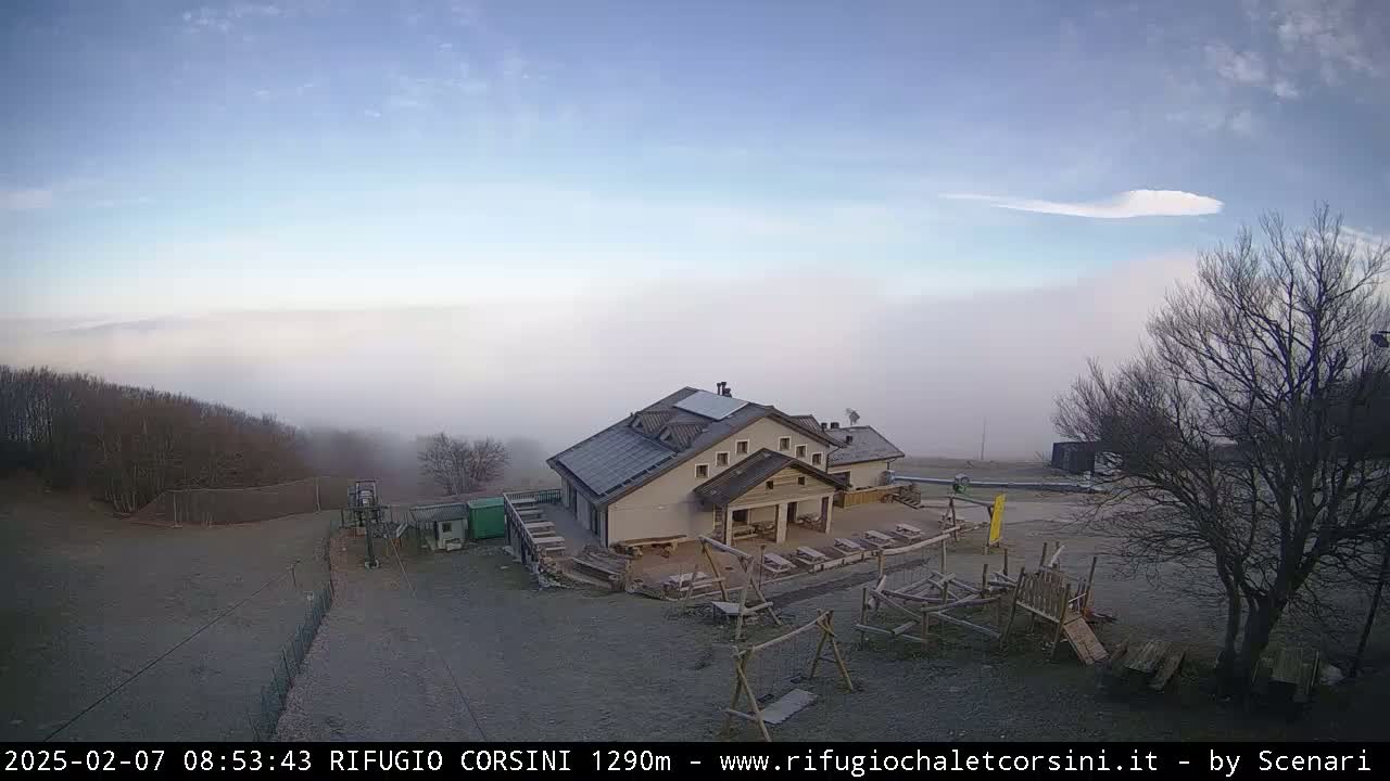 Monte Nerone Mount Panaromic Live Cam - Pesaro & Urbino, Marche, Italy