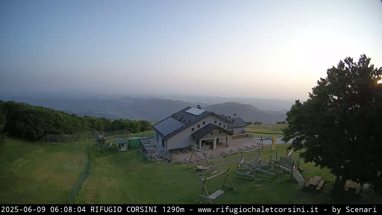Monte Nerone Mount Panaromic Live Cam - Pesaro & Urbino, Marche, Italy