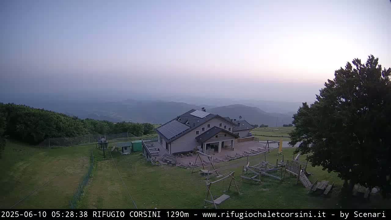 Monte Nerone Mount Panaromic Live Cam - Pesaro & Urbino, Marche, Italy