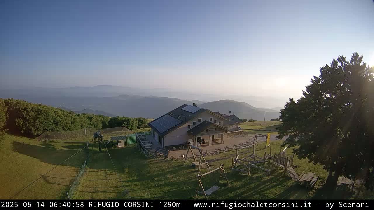Monte Nerone Mount Panaromic Live Cam - Pesaro & Urbino, Marche, Italy