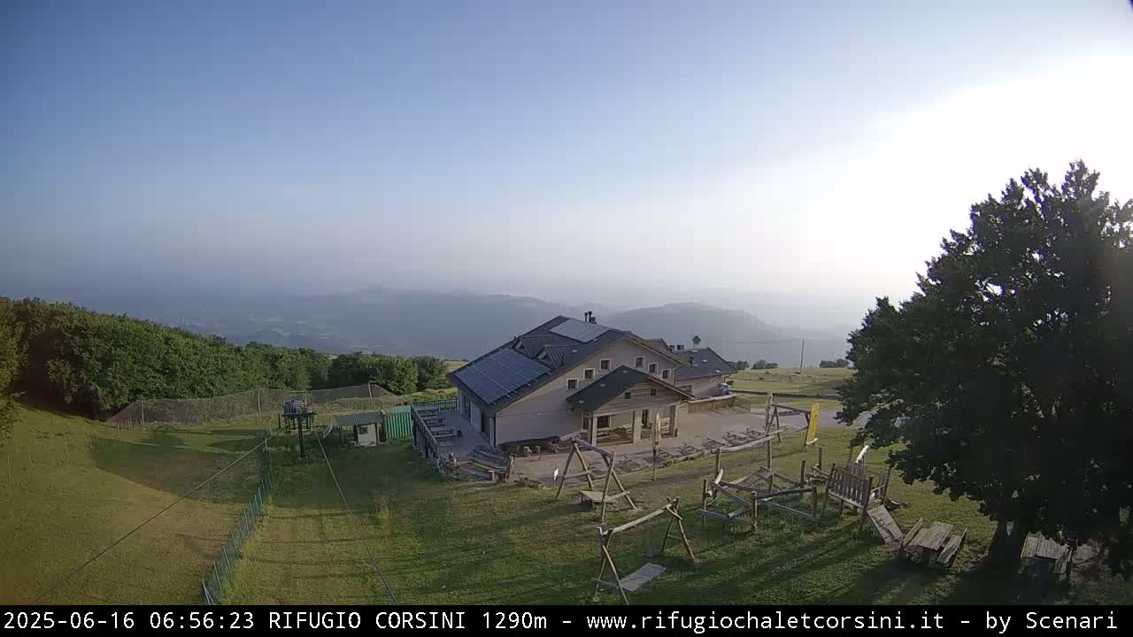 Monte Nerone Mount Panaromic Live Cam - Pesaro & Urbino, Marche, Italy