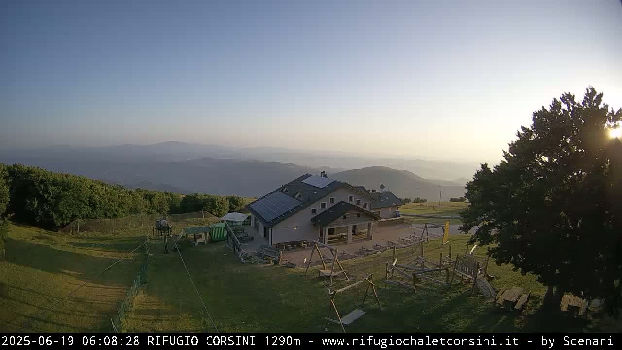 Monte Nerone Mount Panaromic Live Cam - Pesaro & Urbino, Marche, Italy
