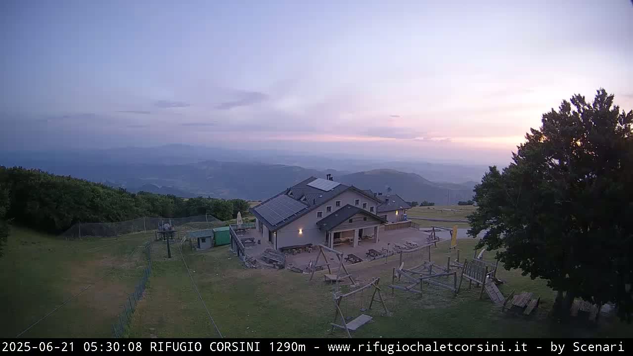 Monte Nerone Mount Panaromic Live Cam - Pesaro & Urbino, Marche, Italy