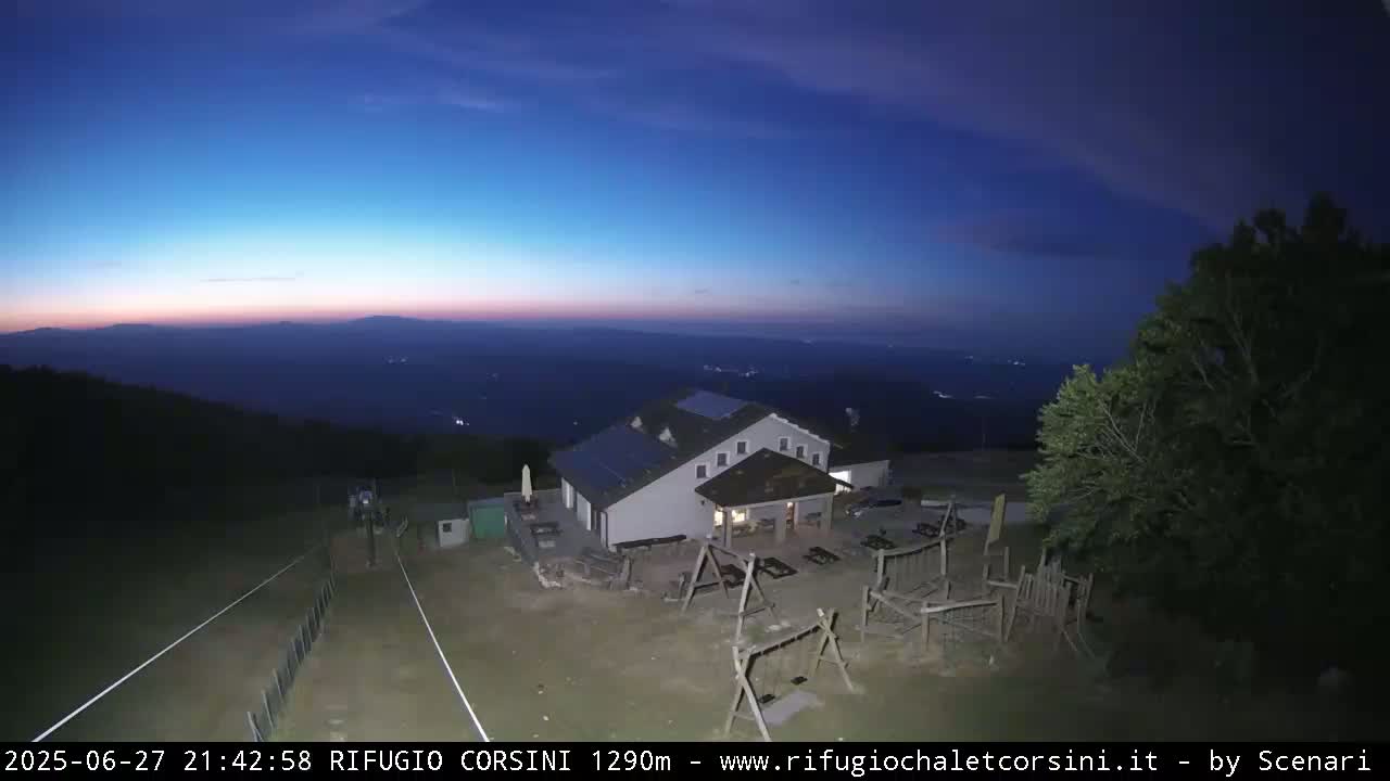 Monte Nerone Mount Panaromic Live Cam - Pesaro & Urbino, Marche, Italy