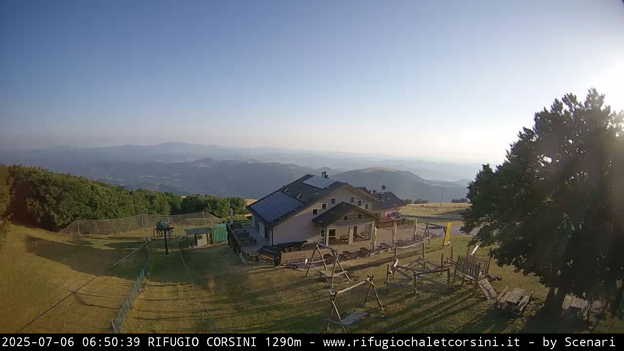 Monte Nerone Mount Panaromic Live Cam - Pesaro & Urbino, Marche, Italy