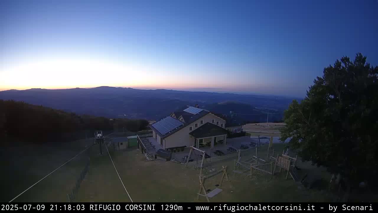 Monte Nerone Mount Panaromic Live Cam - Pesaro & Urbino, Marche, Italy
