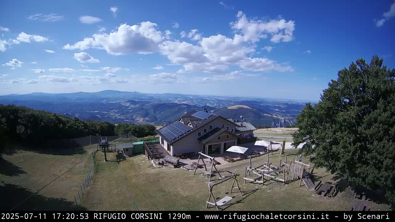 Monte Nerone Mount Panaromic Live Cam - Pesaro & Urbino, Marche, Italy