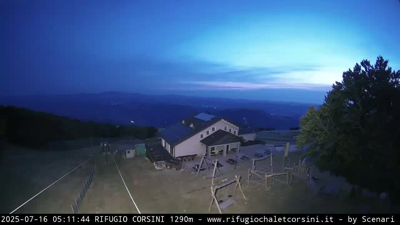 Monte Nerone Mount Panaromic Live Cam - Pesaro & Urbino, Marche, Italy
