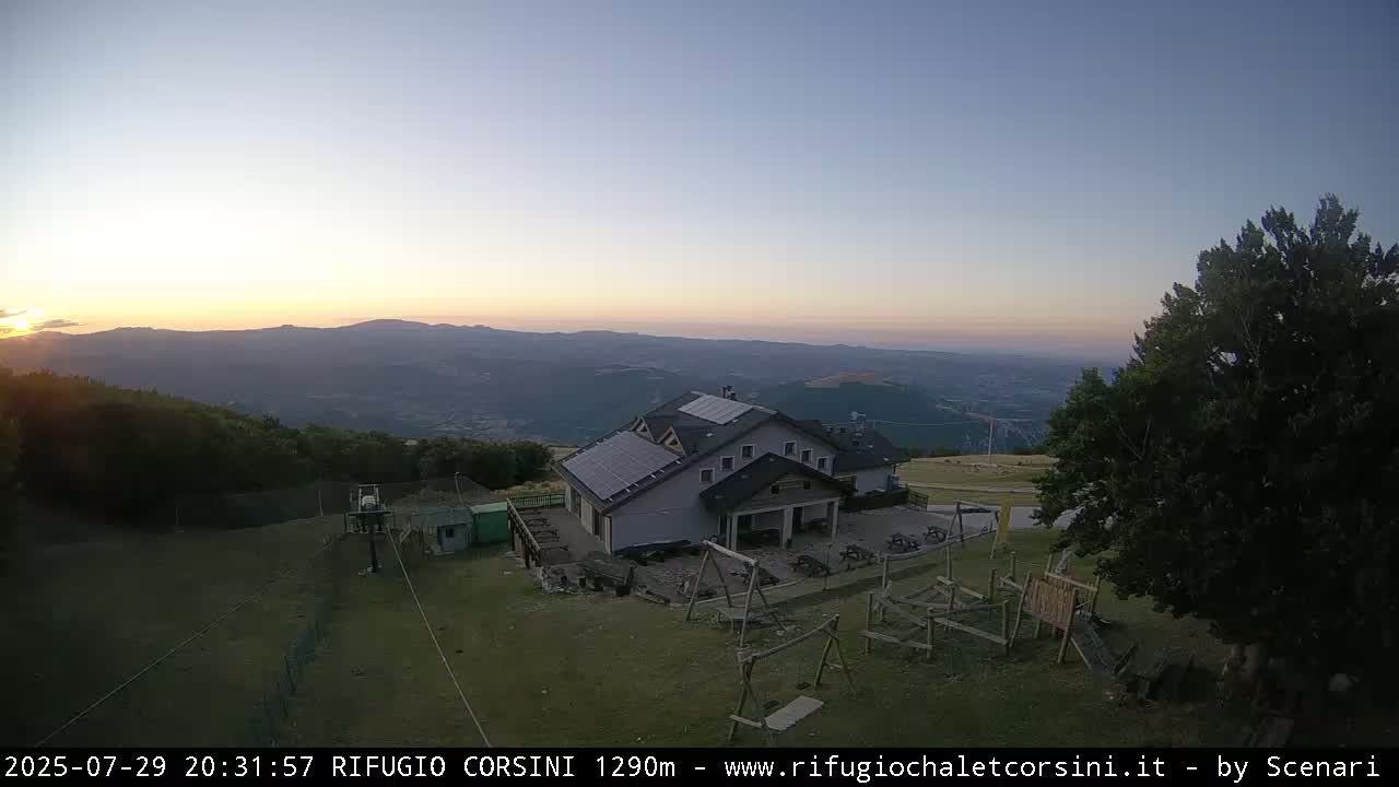 Monte Nerone Mount Panaromic Live Cam - Pesaro & Urbino, Marche, Italy