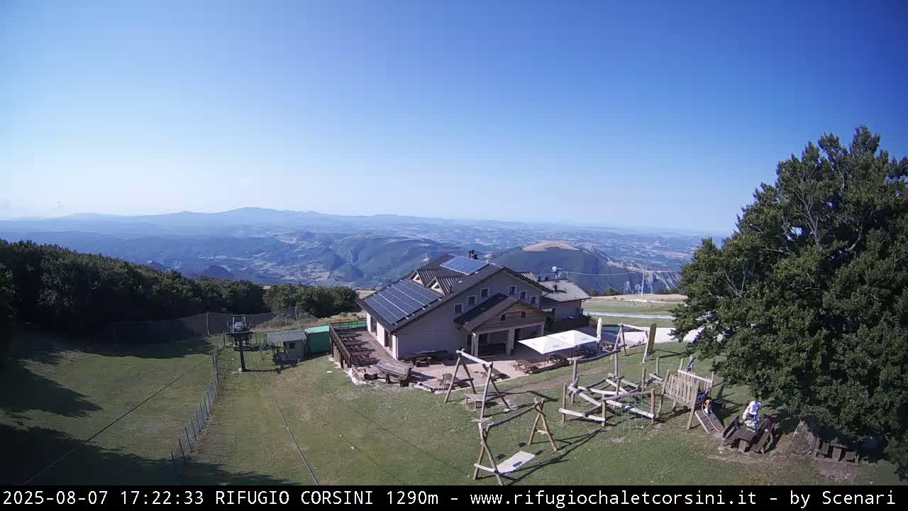 Monte Nerone Mount Panaromic Live Cam - Pesaro & Urbino, Marche, Italy