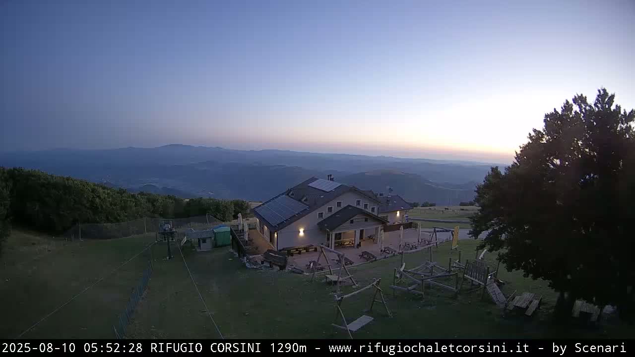Monte Nerone Mount Panaromic Live Cam - Pesaro & Urbino, Marche, Italy