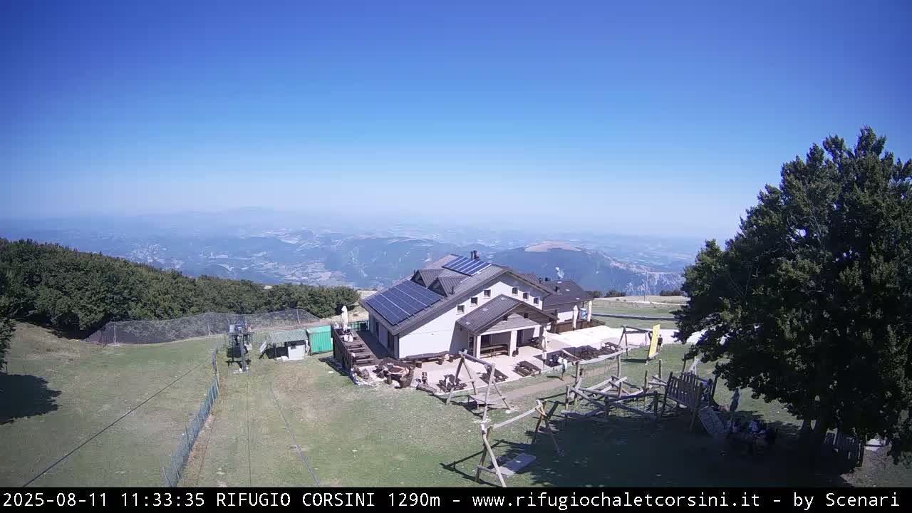 Monte Nerone Mount Panaromic Live Cam - Pesaro & Urbino, Marche, Italy