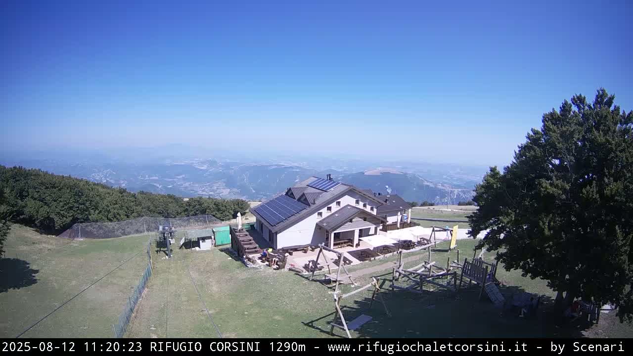 Monte Nerone Mount Panaromic Live Cam - Pesaro & Urbino, Marche, Italy