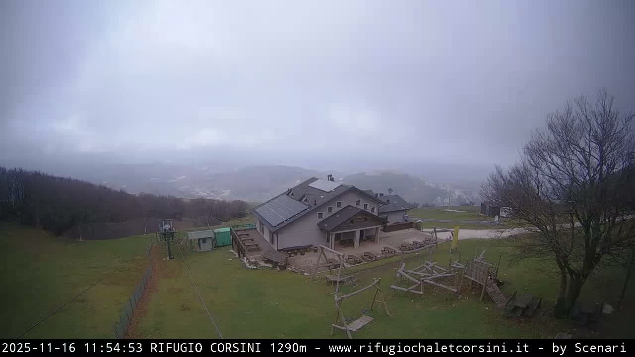 Monte Nerone Mount Panaromic Live Cam - Pesaro & Urbino, Marche, Italy