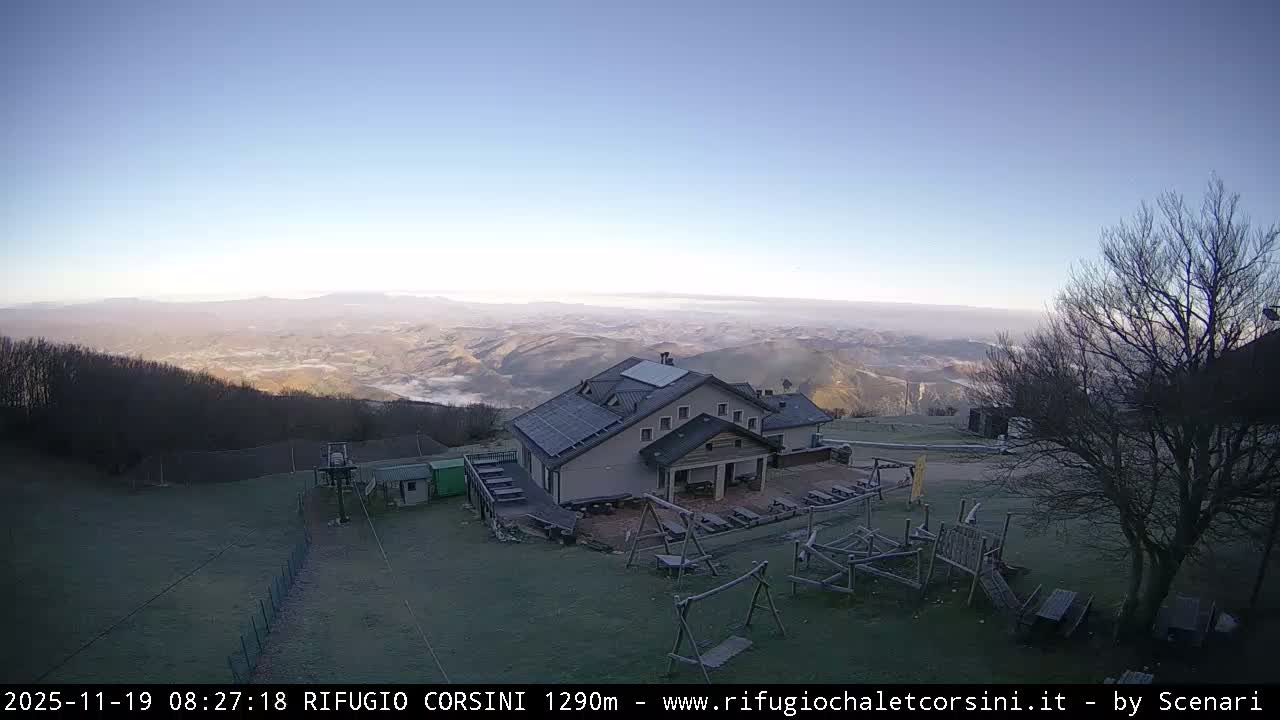 Monte Nerone Mount Panaromic Live Cam - Pesaro & Urbino, Marche, Italy