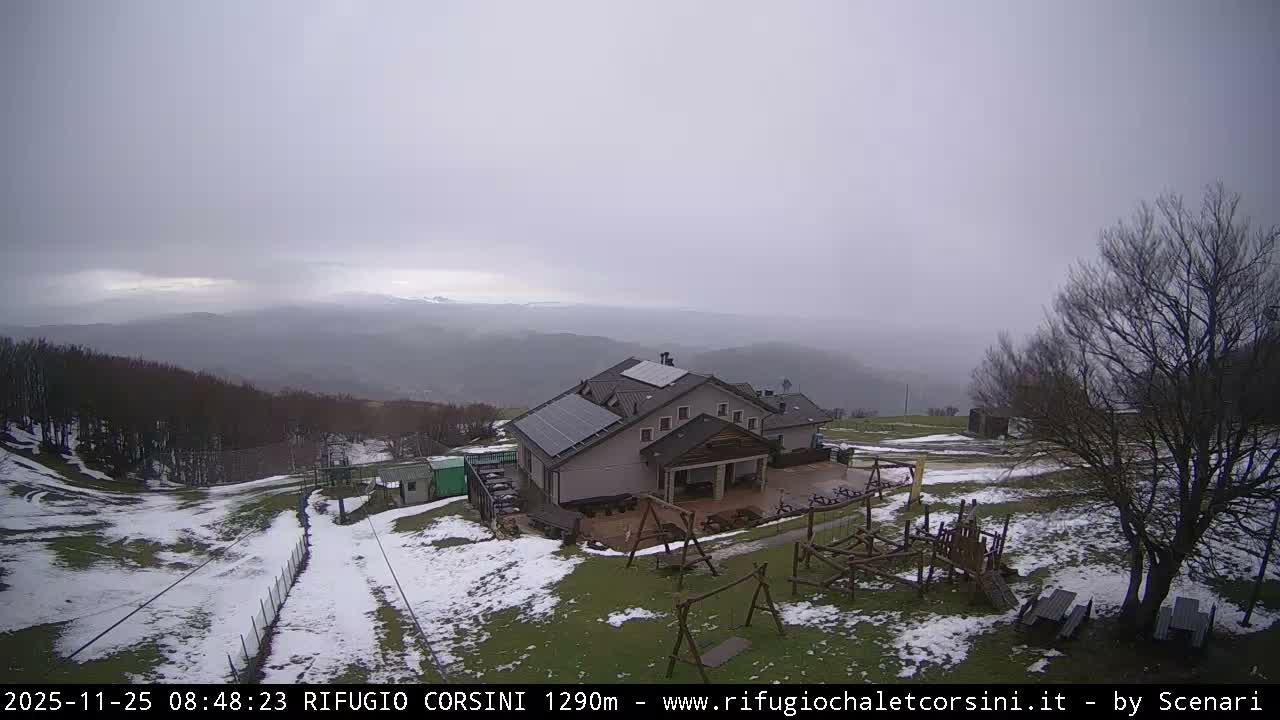 Monte Nerone Mount Panaromic Live Cam - Pesaro & Urbino, Marche, Italy