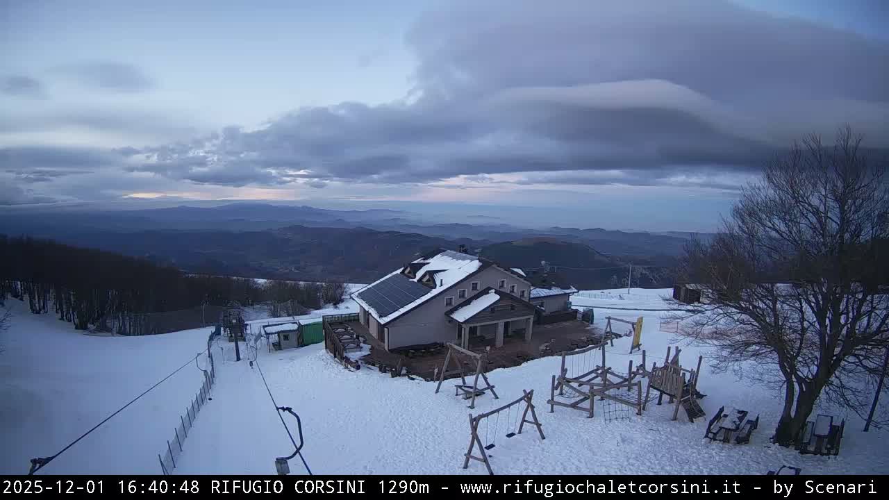 Monte Nerone Mount Panaromic Live Cam - Pesaro & Urbino, Marche, Italy